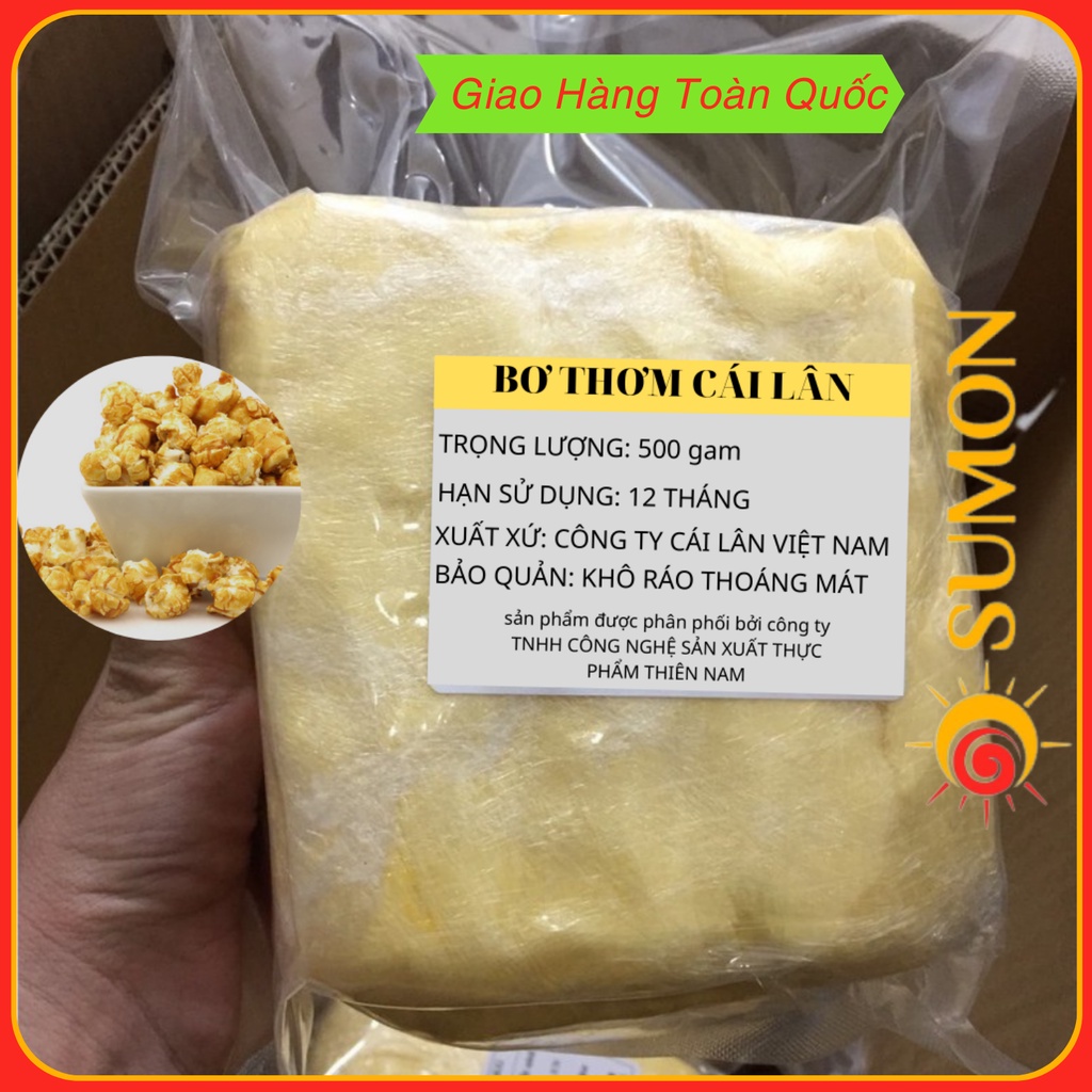 Bơ lạt cái lân SUMON bơ cái lân bơ thơm cái lân 500g/gói MS37