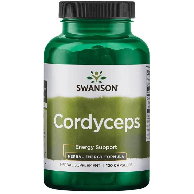 Viên uống Đông Trùng Hạ Thảo Cordyceps Swanson 120 viên
