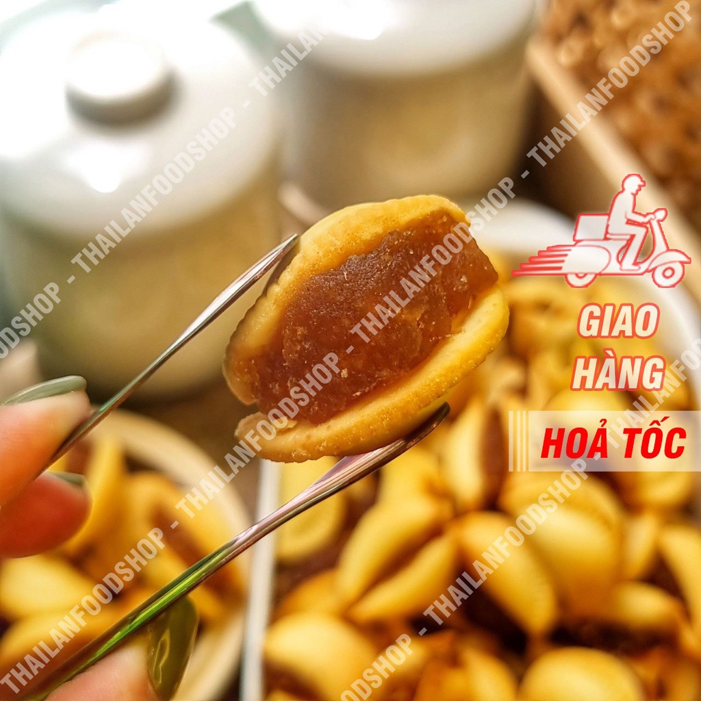 Bánh Sò Nhân Khóm (Thơm) Thái Lan Lon 300gr