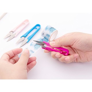 KÉO BẤM CHỈ CÁN NHỰA