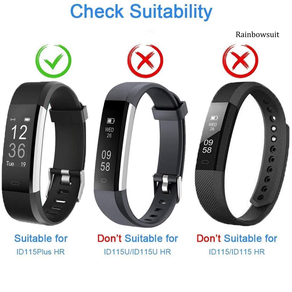 Dây Đeo Tay Cho Đồng Hồ Thông Minh ID115 Plus/ID115HR Plus/ID115 Plus HR