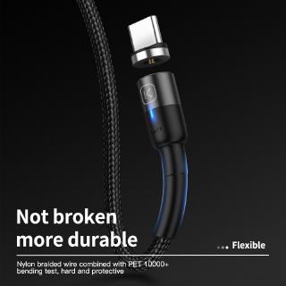 Cáp sạc từ tính KUULAA micro USB loại C cho Iphone Xiaomi Samsung Android