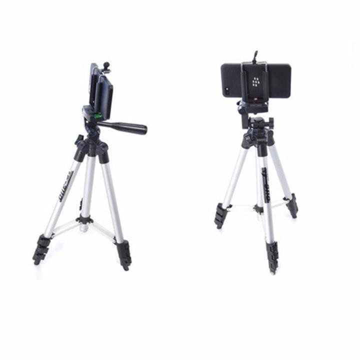 KM -  Bộ 1 Tripod TF-3110 kèm 1 Kẹp điện thoại và 1 Remote (Tặng Giá Đỡ Bạch Tuộc Đa Năng)