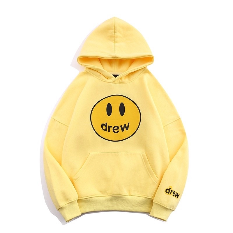 Áo hoodies 🌸 Áo nỉ mũ in hình mặt cười drew phong cách năng động dành cho nam và nữ | BigBuy360 - bigbuy360.vn