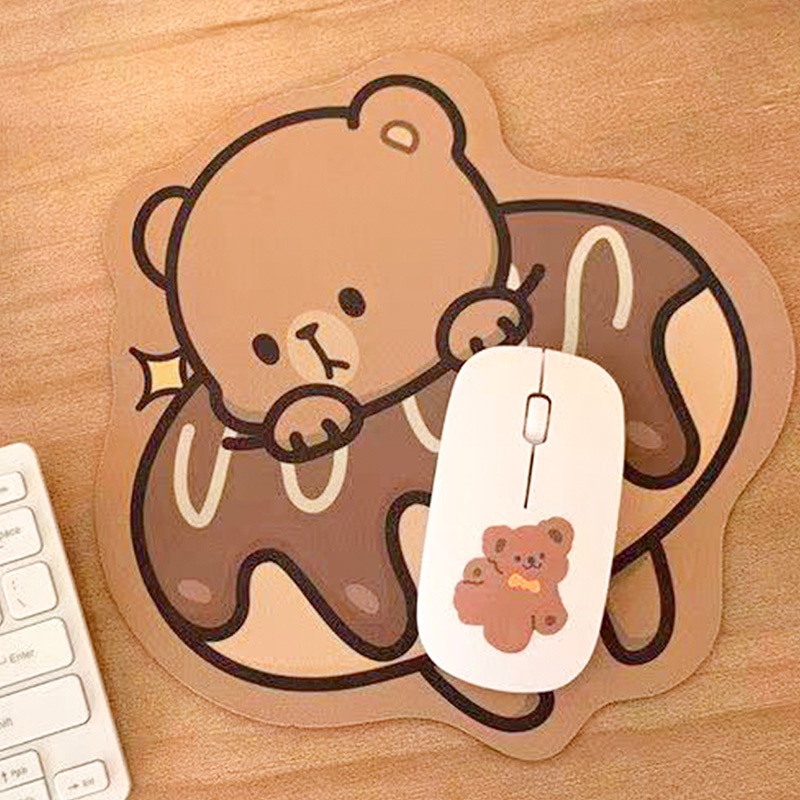 Dễ Thương Miếng Lót Chuột Chống Trượt Họa Tiết Hoạt Hình Xinh Xắn
