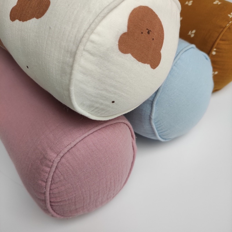 Gối ôm Meru vỏ muslin tree hàng cao cấp cho bé yêu