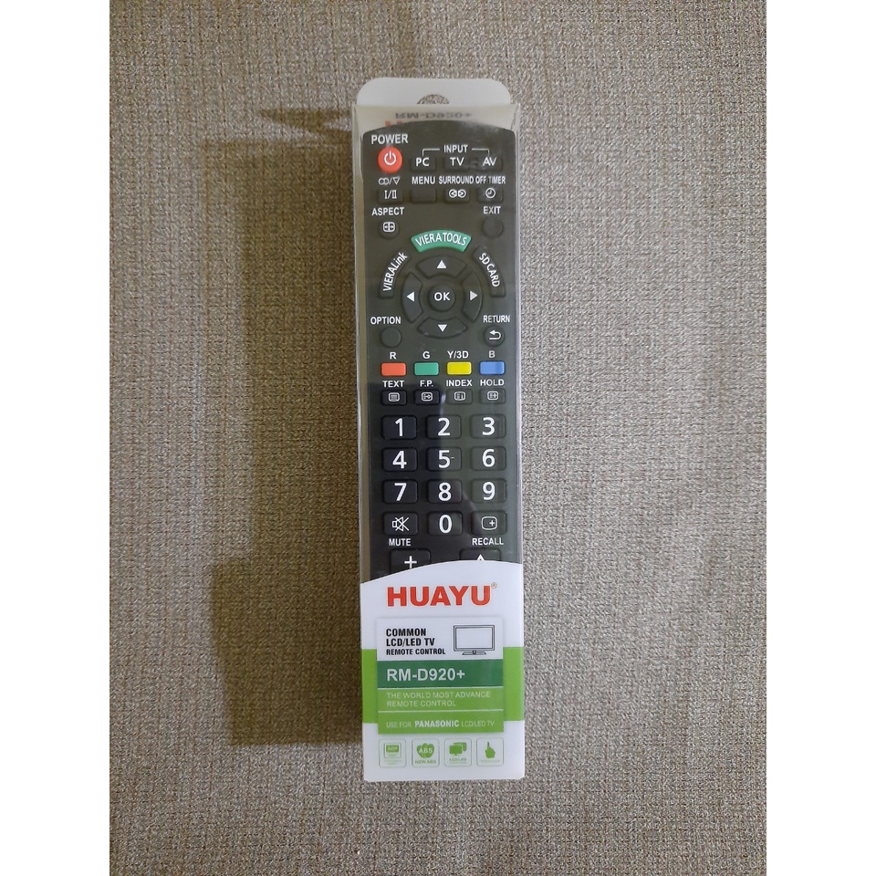 Remote Điều khiển TV Panasonic đa năng các dòng tivi Panasonic LCD/LED/Smart TV- Hàng tốt tương thích 100%Tặng kèm Pin