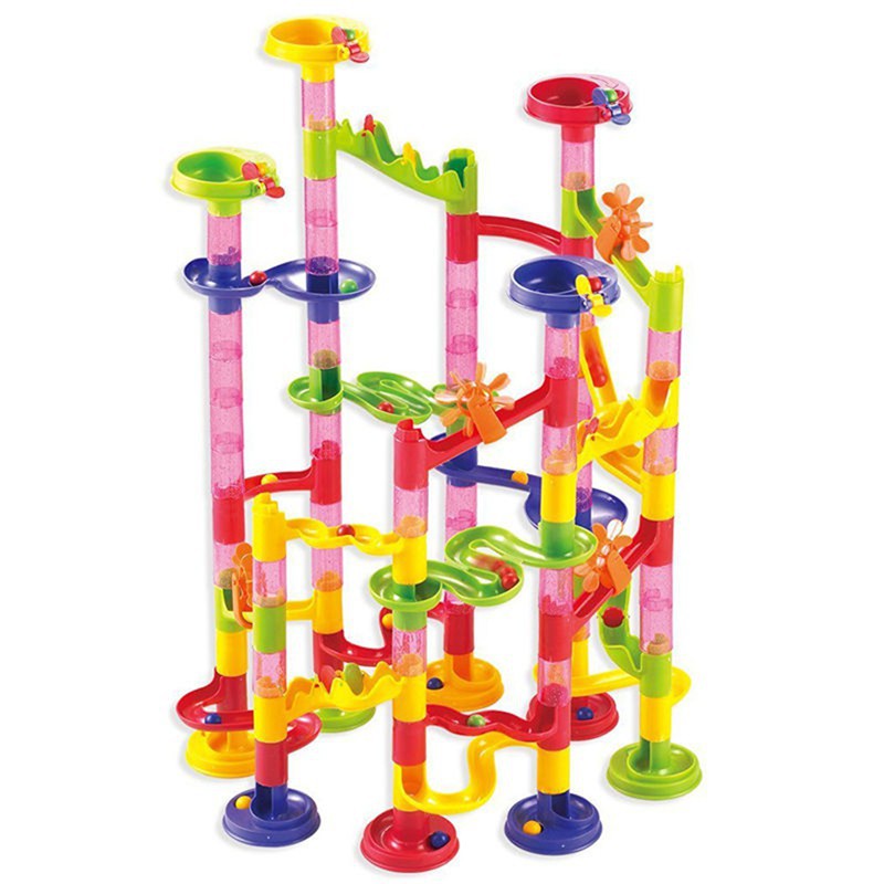 Marble Run Race Children Kid Boys Building Construction Blocks Creative Game Hot