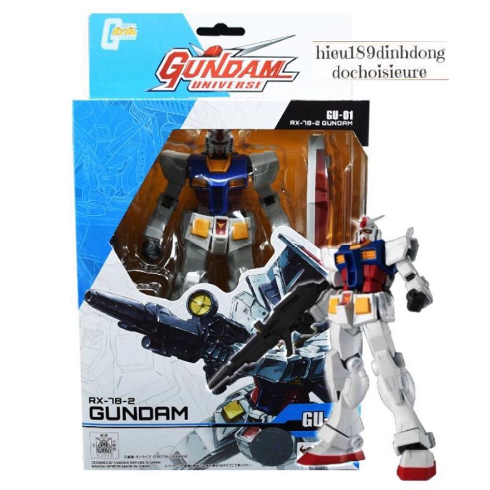 MÔ HÌNH GUNDAM UNIVERSE GU-01 RX-78-2 GUNDAM Full box chính hãng BANDAI