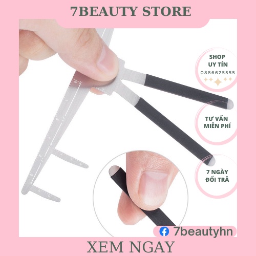Thước Đo Siêu Nhanh Tỷ Lệ Vàng Định Hình Kẻ Khuôn Chân Mày