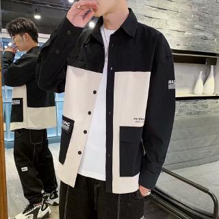 Áo Sơ Mi Tay Dài Phong Cách Hàn Quốc Thời Trang Xuân Thu Cho Nam