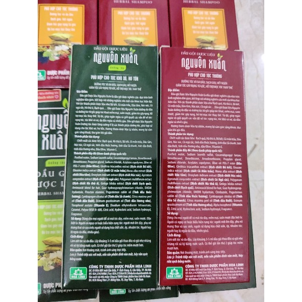 Dầu gội dược liệu Nguyên xuân chai 200ml