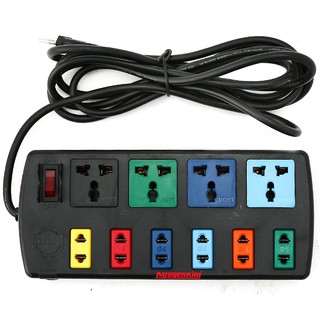 Ổ CẮM LIOA 4D+6S DÀI 3 MÉT