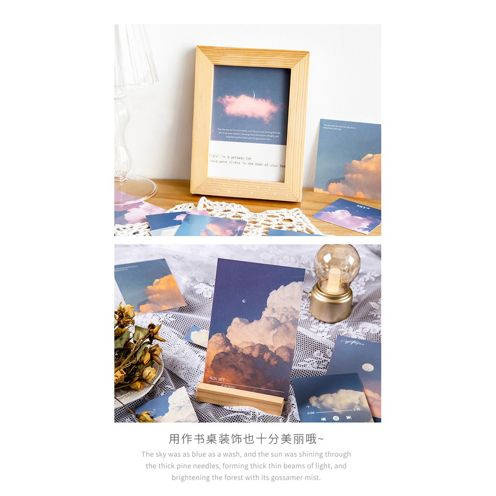 Set Tranh Ảnh Decor + Sticker 💖 POSTCARD MOONRISE KINGDOM Trang Trí Phòng Bàn Học Treo Tường Phụ Kiện Chụp Ảnh Hàn Quốc