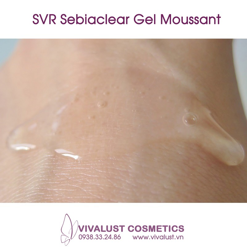 Sữa Rửa Mặt SVR Sebiaclear Gel Moussant - Dành Cho Da Dầu Mụn