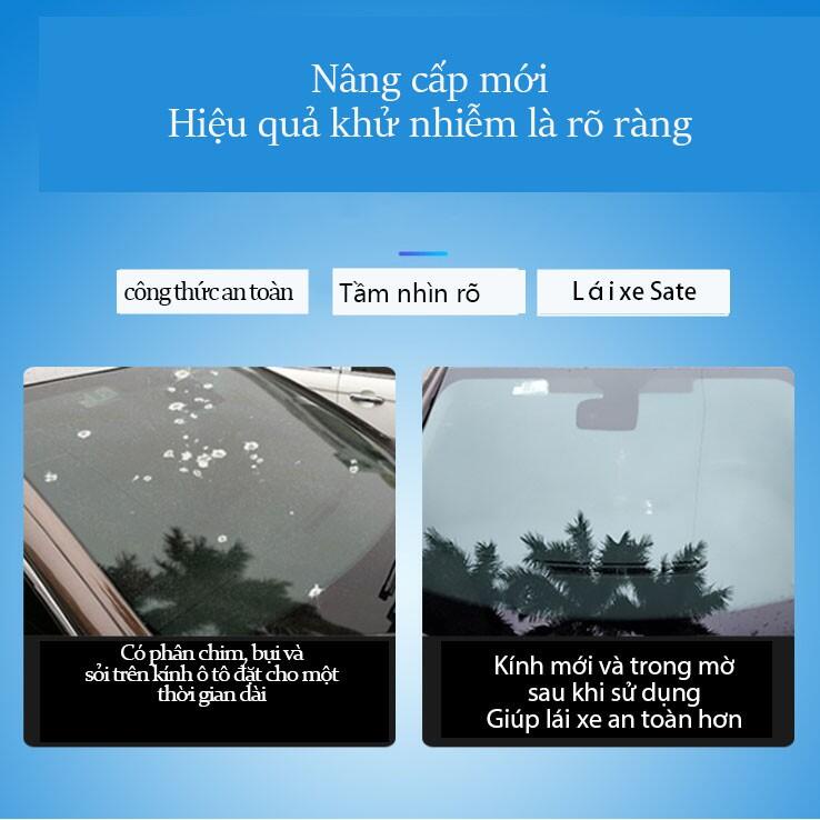 Viên sủi bọt cô đặc lau kính xe hơi / gạt nước mưa / khử nhiễm mạnh sử dụng bốn mùa