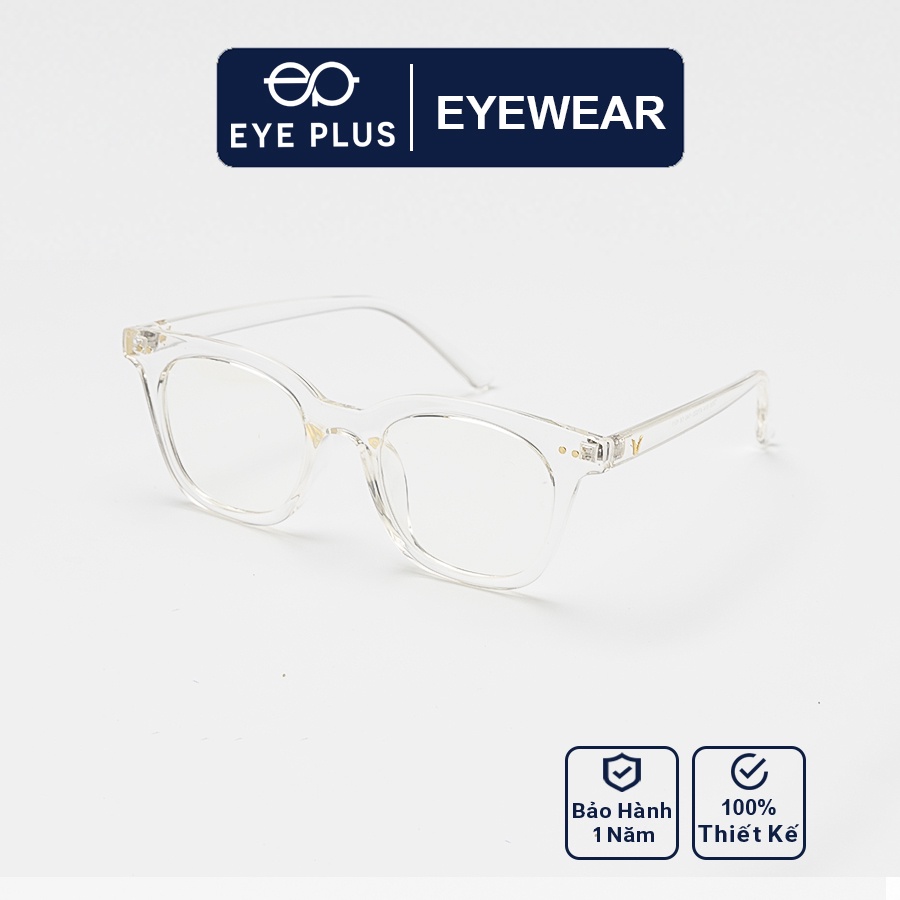 Gọng kính mắt nam nữ thời trang EYE PLUS nhựa dẻo siêu hot vuông to N220-614