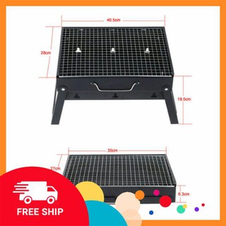 Bếp nướng than hoa hình chữ nhật