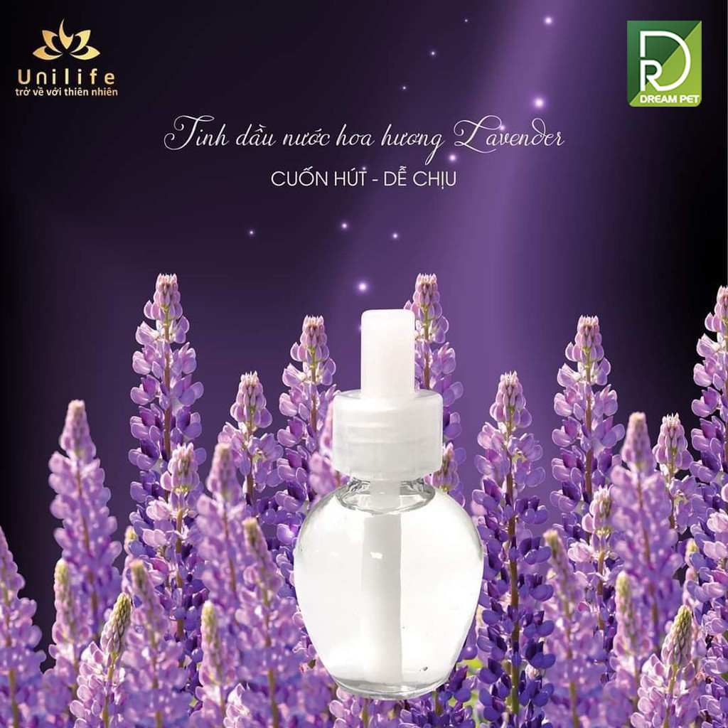 [ CHÍNH HÃNG ] Tinh dầu Lavender nguyên chất ❄chai 30ml❄ tinh dầu thiên nhiên hoa Oải Hương nguyên chất Unilife