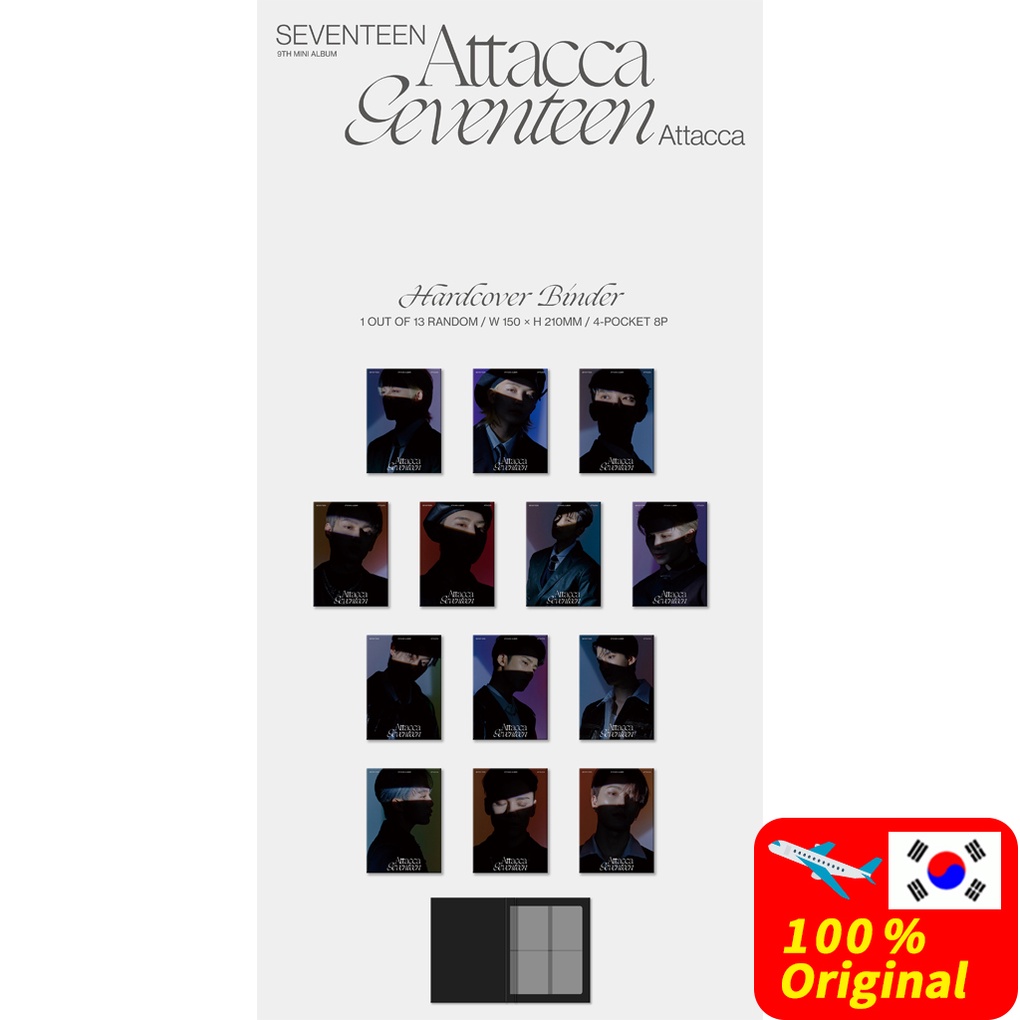 Mini album thứ 9 KPOP GOODS phiên bản nhãn CARAT Hybe SEVENTEEN Attacca
