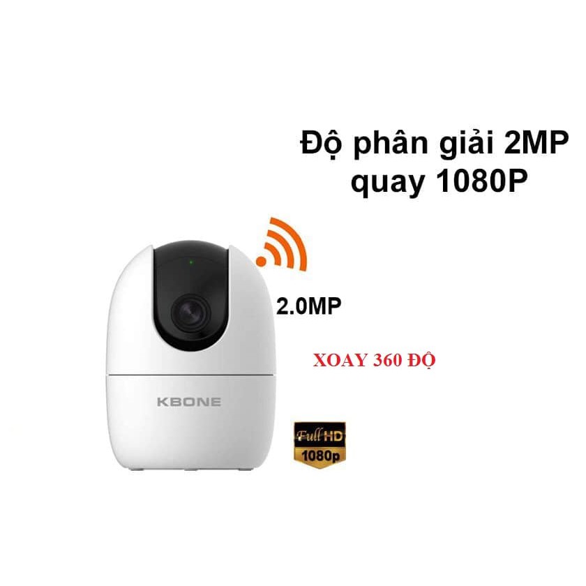 Camera IP WIFI xoay 360,quay quét  4M 2M KBONE H21P 1080p,KBONE H41P 4M chính hãng, bảo hành 24 tháng | BigBuy360 - bigbuy360.vn