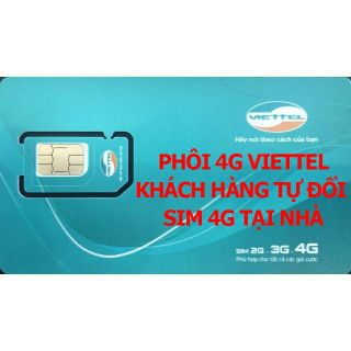 PHÔI SIM 4G [TỰ ĐỔI SIM 4G TẠI NHÀ]