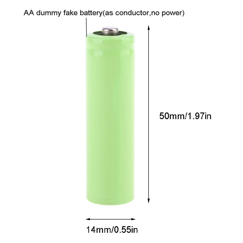 SC USB/Type C Mains Convert to AA+D Size Battery Eliminator Replace 1-4pc Battery