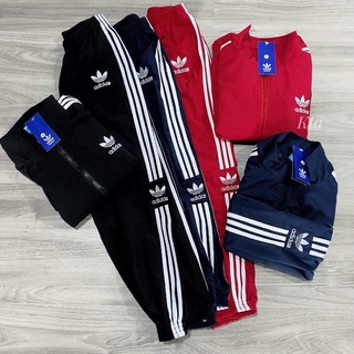 SET BỘ DAS GIÓ THỂ THAO 3 SỌC CHO NỮ