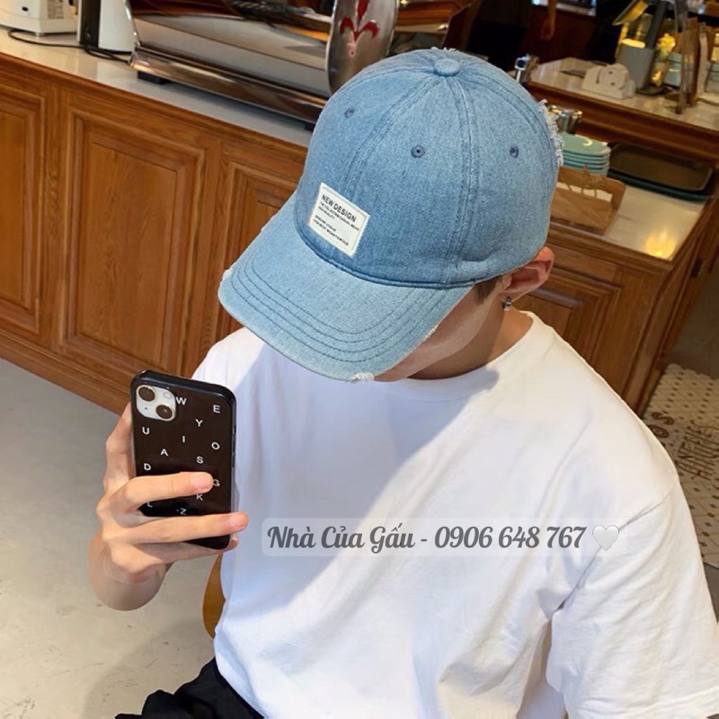 Nón kết jean unisex chất xịn siêu đẹp