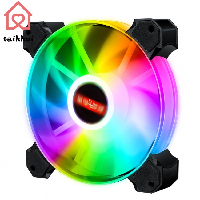 Quạt Tản Nhiệt Cho Cpu Máy Tính 12cm Rgb 5v Pwm 3+4pin