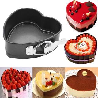 Khuôn làm bánh chống dính hình trái tim 4 inch