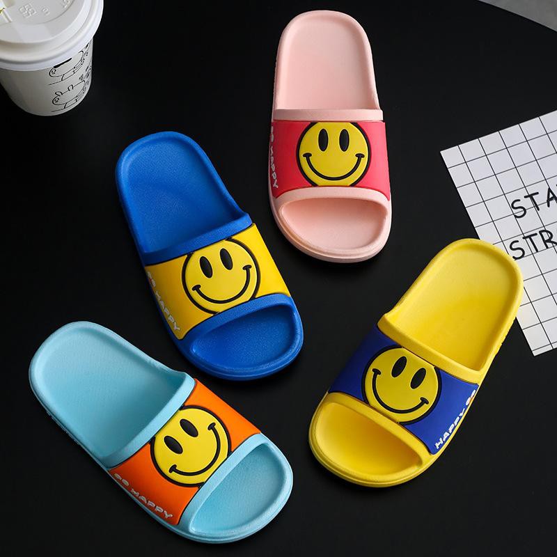 Dép Lê Trẻ Em Unisex Cho Bé Trai Và Bé Gái Happy Smile