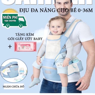 Địu em bé .