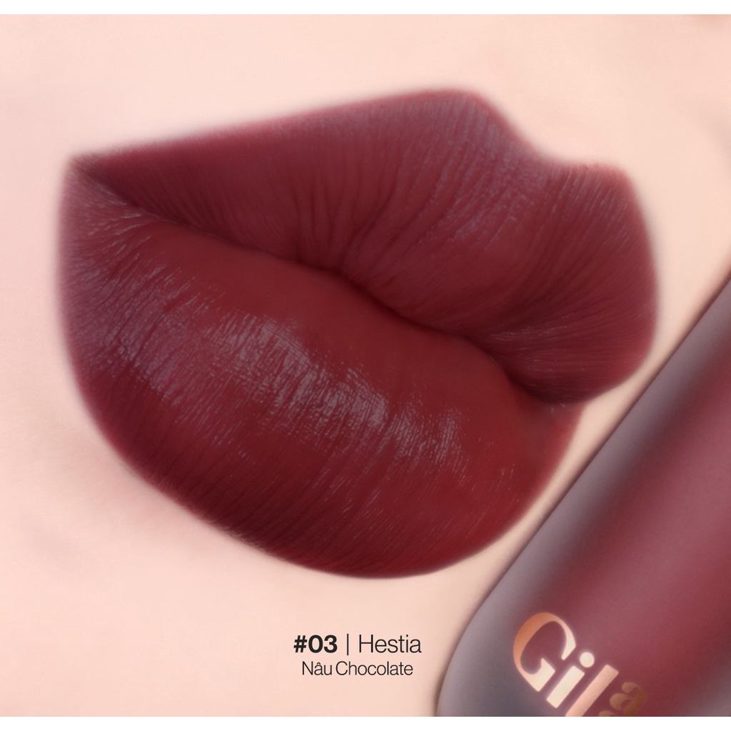 CHÍNH HÃNG: Son Kem Lì, Dưỡng Ẩm Cho Môi Căng Mọng Gilaa Plumping Lip Serum 3.8g