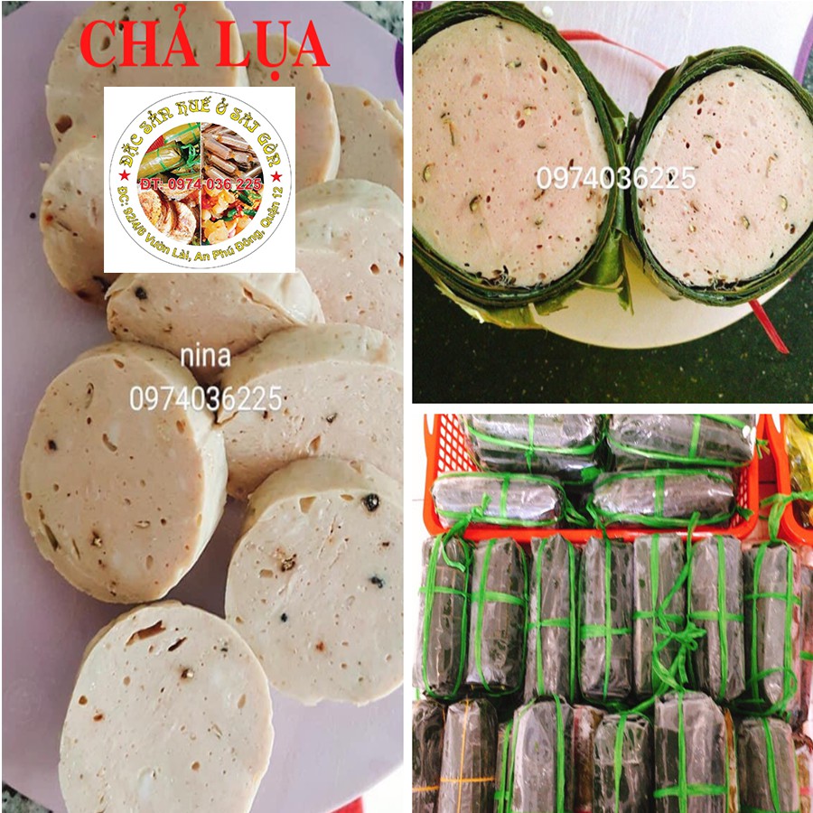 [ Giao HCM ] Chả Lụa Đặc Sản Huế 500gr