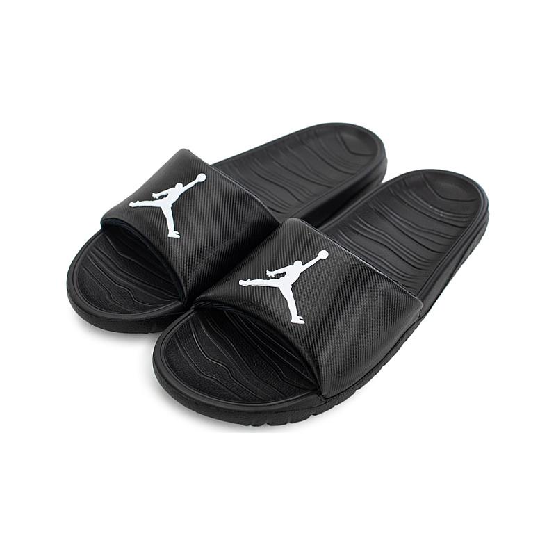 Dép quai ngang nike slide AR63740 10 đen logo trắng đủ hộp có sẵn - dép nữ thời trang nike auth