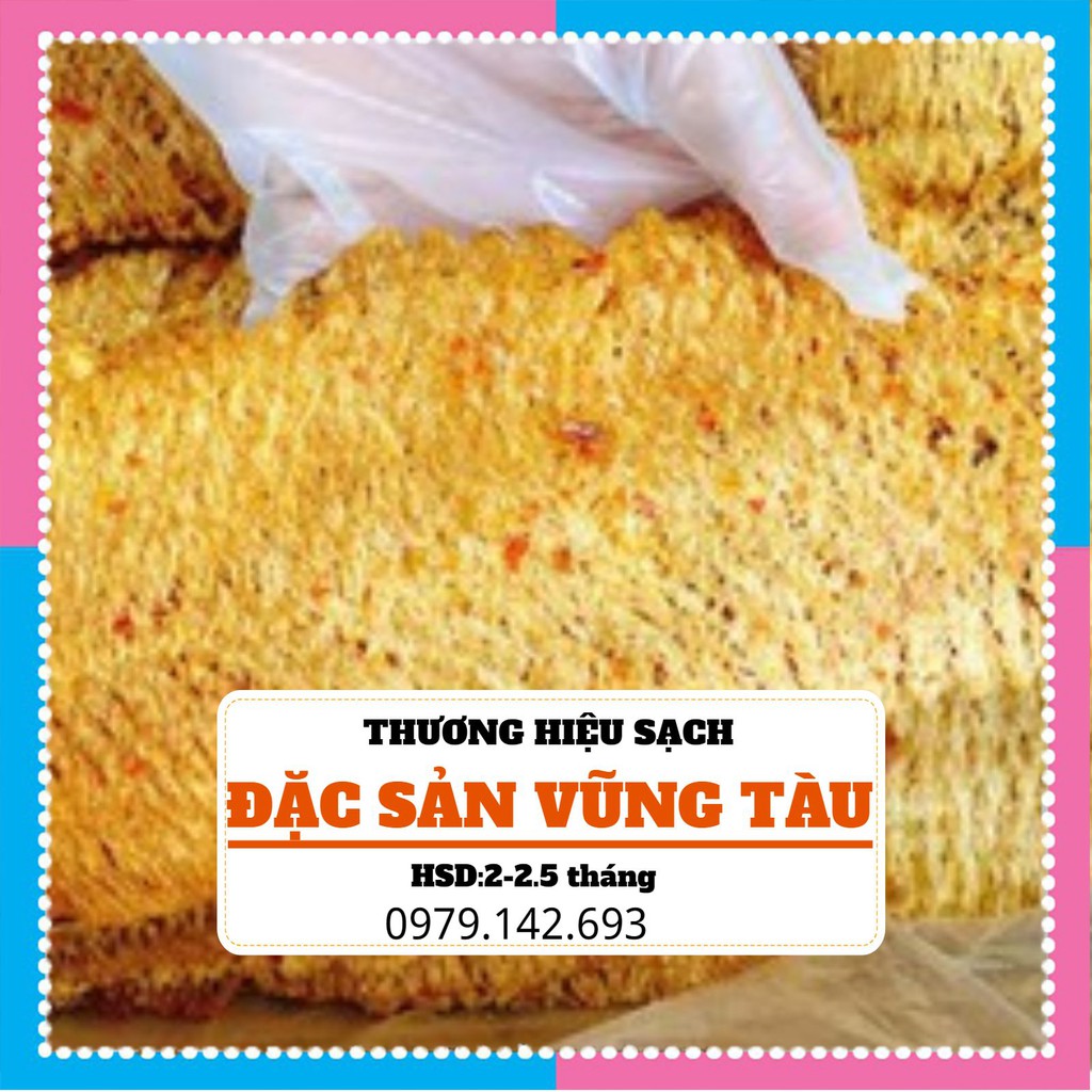 Mực cán tẩm nguyên miếng- Đặc sản Vũng Tàu vị cay vừa ăn