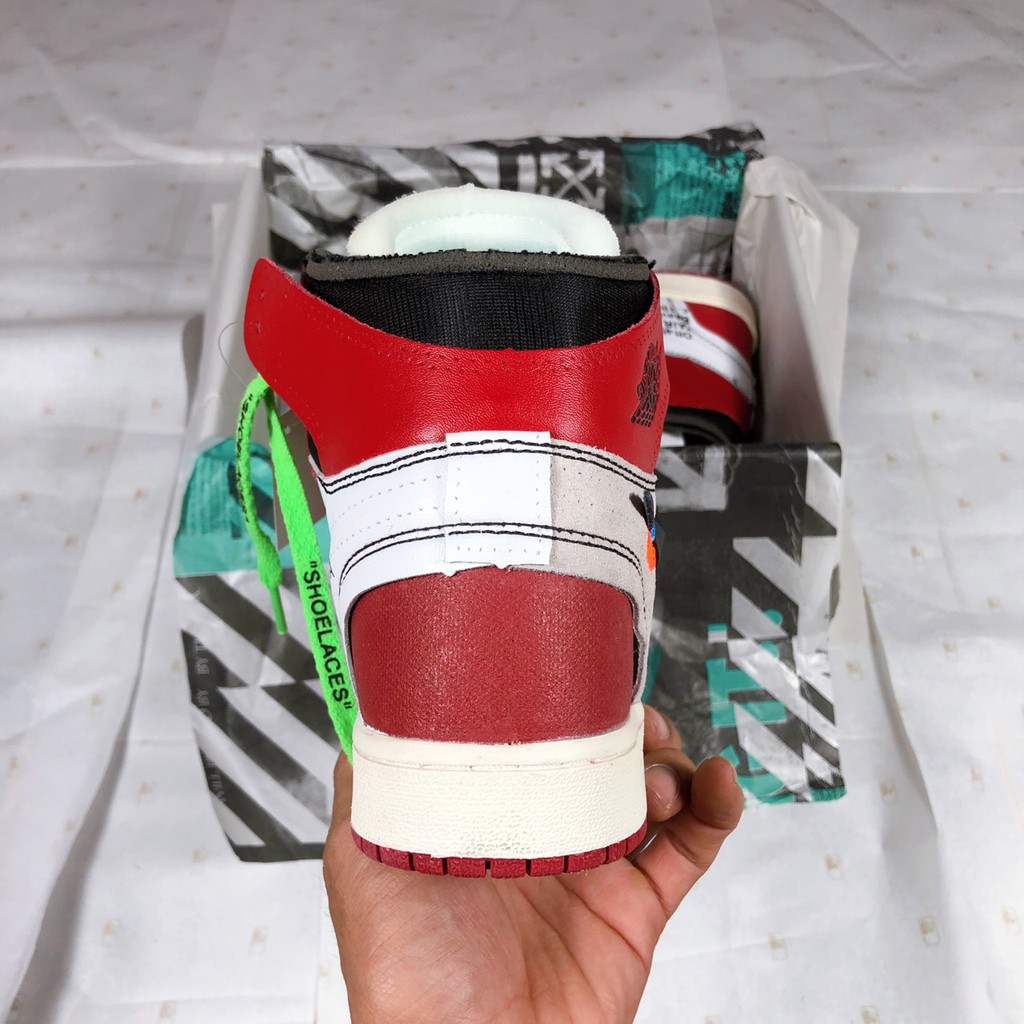 [Mã FAGREEN245 giảm tới 30K đơn 99K] GIÀY JORDAN 1 OWHITE - TẶNG KÈM DÂY VÀ TAG | BigBuy360 - bigbuy360.vn