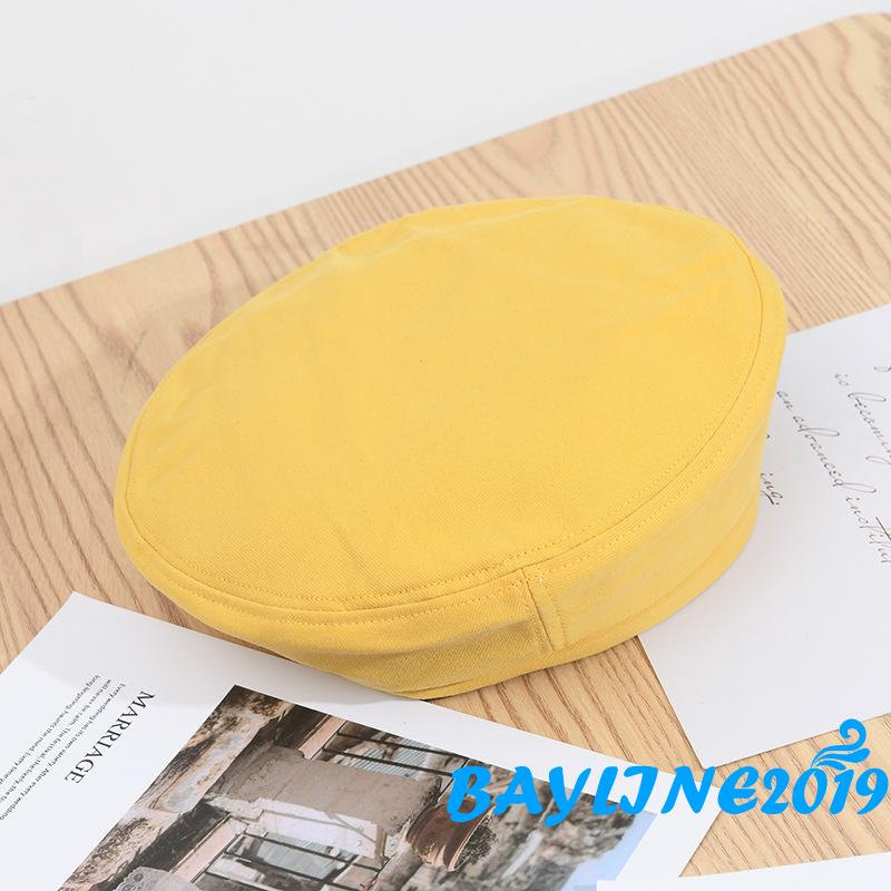 Mũ Beret Màu Trơn Phong Cách Cổ Điển Sành Điệu Cho Nữ