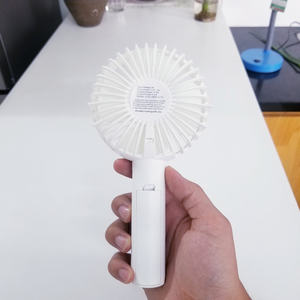 QUẠT CẦM TAY ( QUẠT MINI ) – 3 Cấp Độ Gió , Pin 2000mAh | BigBuy360 - bigbuy360.vn