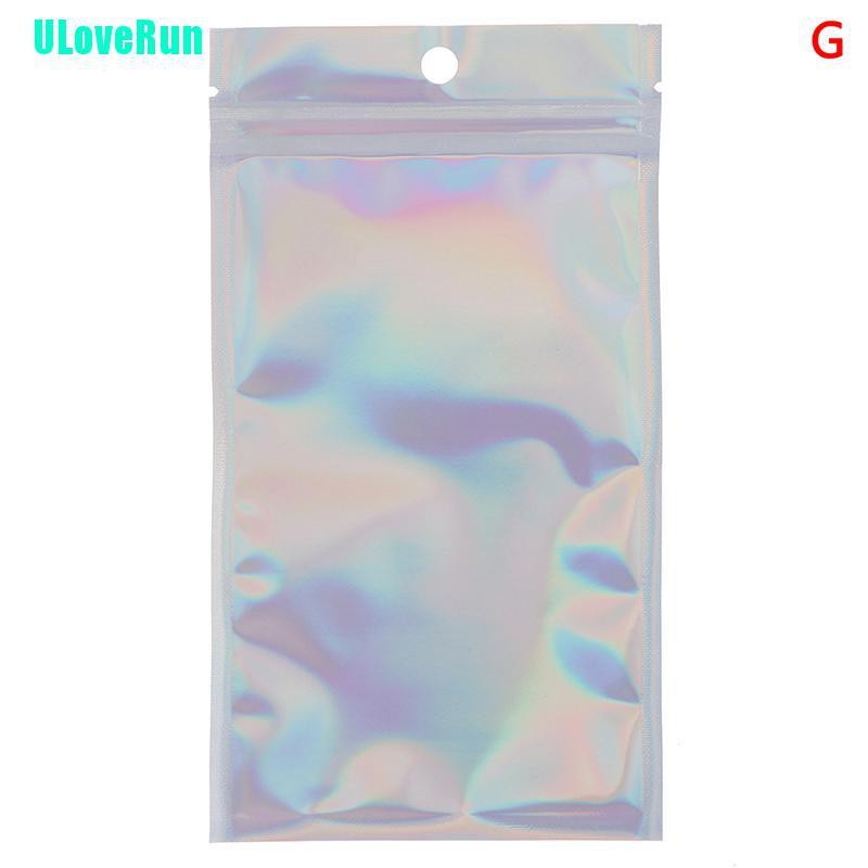 Set 10 Túi Nhôm Khóa Zip Đựng Trang Sức Đa Năng Tiện Dụng