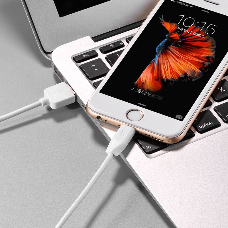 Cáp sạc nhanh Hoco X1 chống rối cho Micro Android dây dài 1m, 2m - Chính hãng