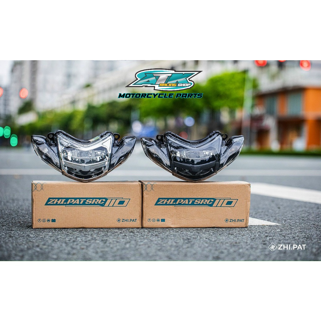 Choá đèn led 2 tầng chính hãng zhi.pat dành cho xe Sirius xăng cơ RC siêu sáng vượt trội