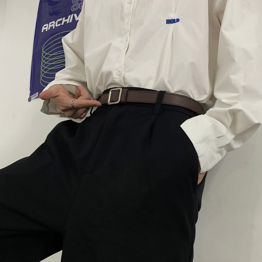 Thắt Lưng Phong Cách Retro Đơn Giản Dễ Phối Đồ Cho Nam Và Nữ