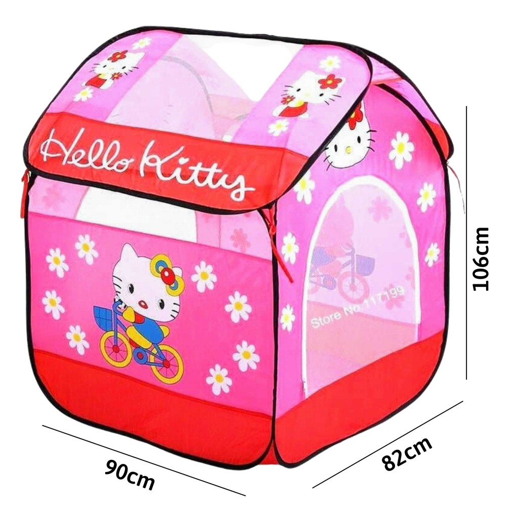 Lều chơi Hello Kitty cao cấp cho bé - Kích thước lớn