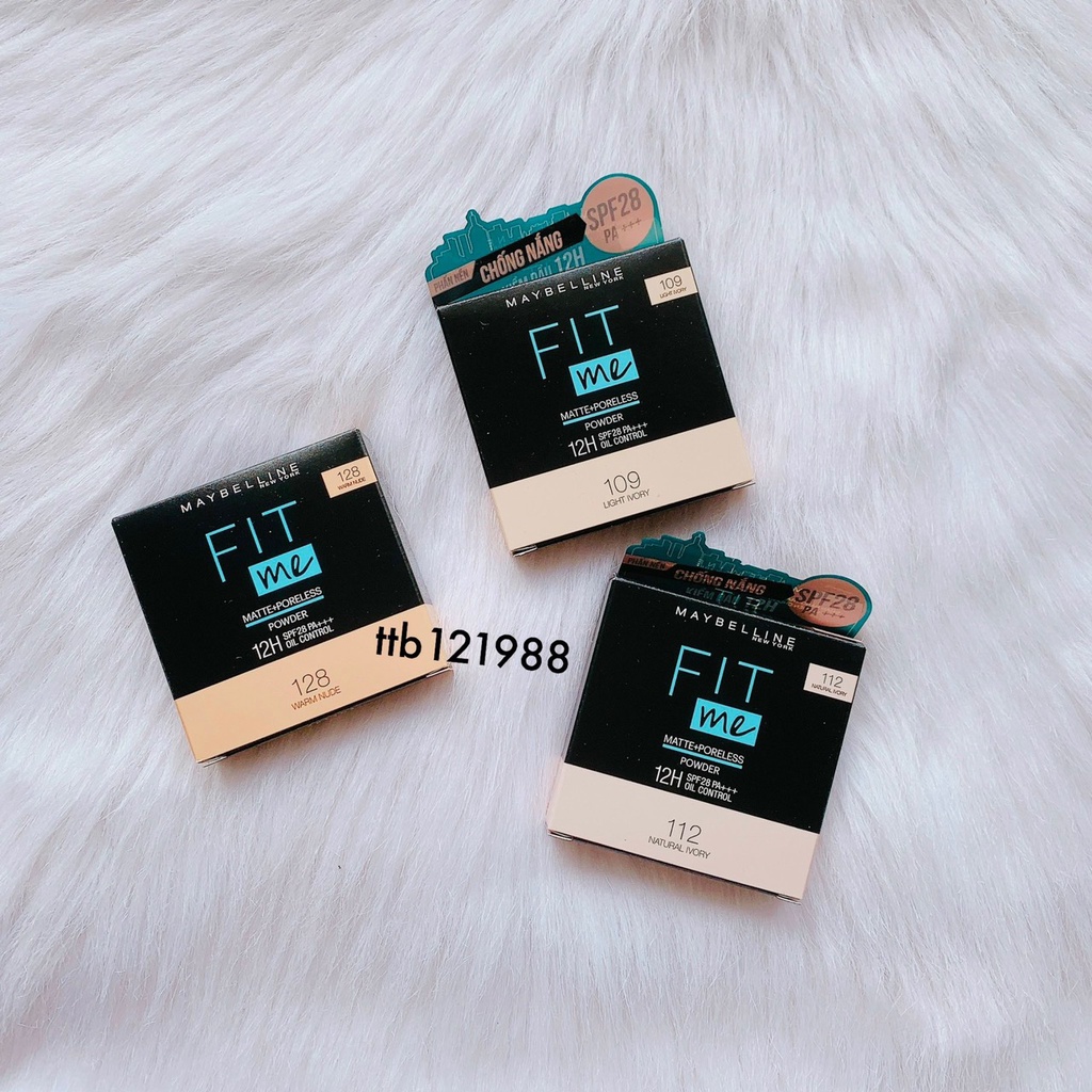 Kem Nền Kiềm Dầu Chống Nắng Maybelline Fit Me Dạng Vòi - Có Bill Chính Hãng