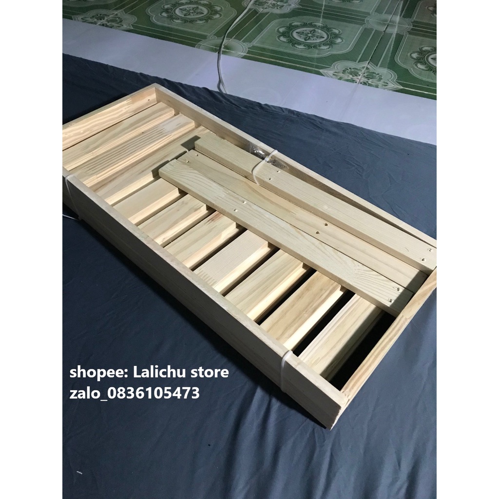 Combo 3 kệ gỗ để đồ gỗ tự nhiên decor
