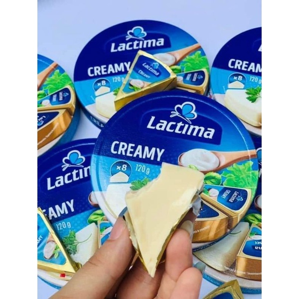 Phô mai miếng Lactima 120gram