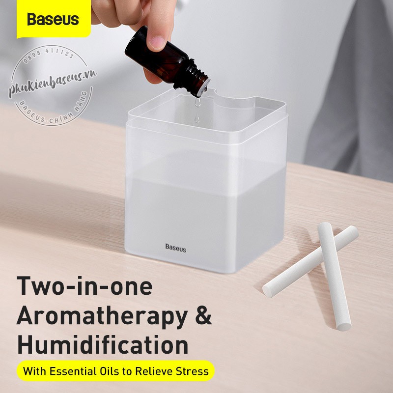 Máy phun sương tạo ẩm để bàn Baseus Time Magic Box Humidifier 550ml