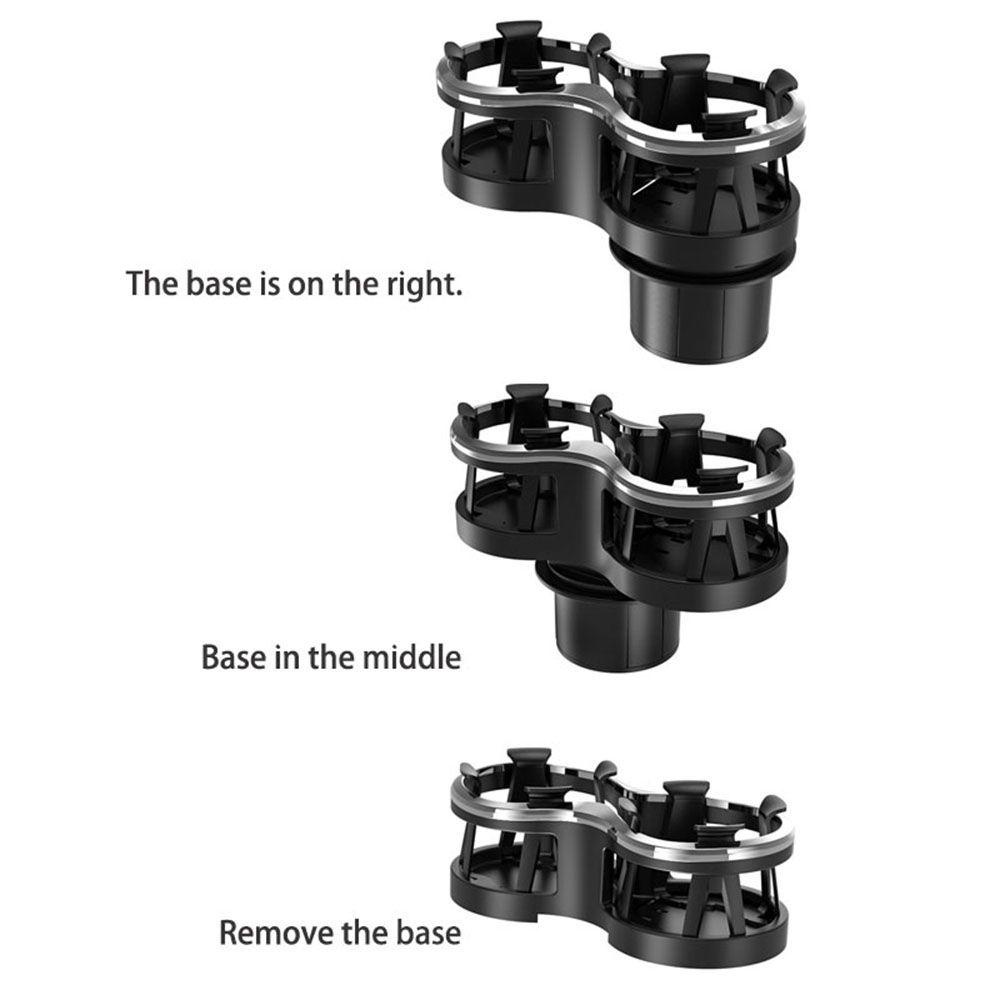 Rebuy1 Giá Đỡ Cốc Nước Bằng ABS Bền Đa Năng Thông Dụng Cho Xe Hơi